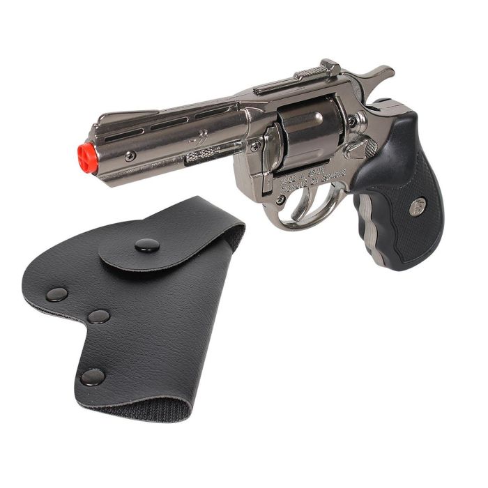 Gonher Pistola Policia 8 Tiros Con Cartuchera 433/0 1 Gonher Pistola Policia 8 Tiros Con Cartuchera 433/0 1