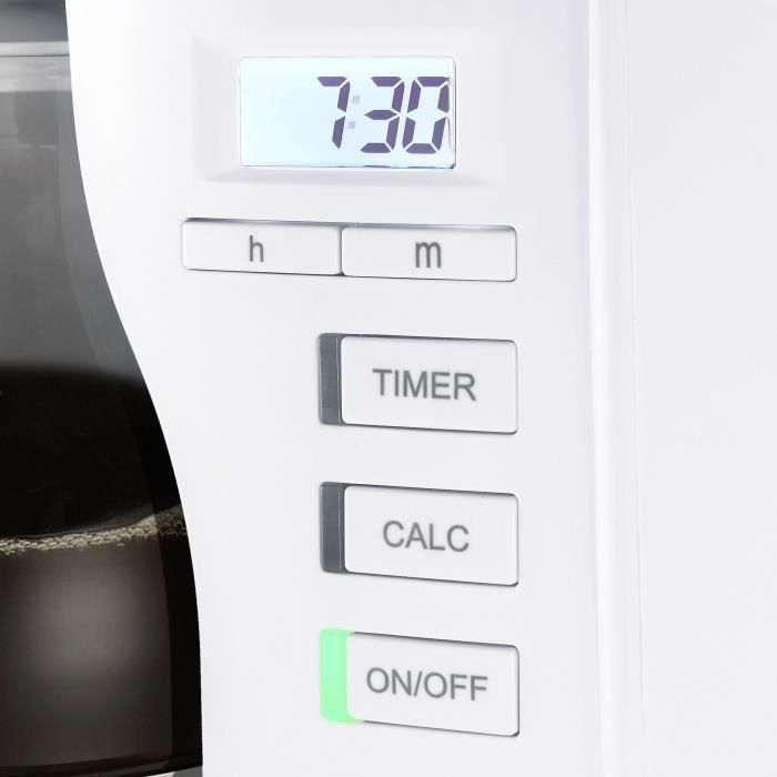 Cafetera de filtro - Melitta - Look V Timer 1025-07 - 1,25L - 10 tazas - 1080 Watts 2 Cafetera de filtro - Melitta - Look V Timer 1025-07 - 1,25L - 10 tazas - 1080 Watts 2