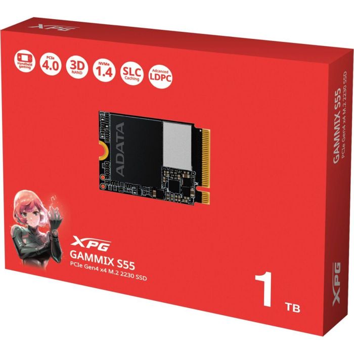 Disco Duro Adata SGAMMIXS55-1T-C 1 TB SSD 2