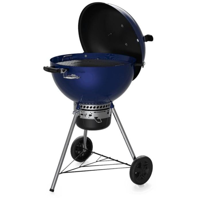 Weber Holzkohlegrill Master Touc GBS C-5750, 57 cm Blau 3