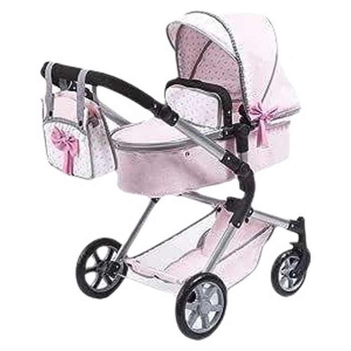 Coche muñecas combi rosa 82x38.5x79cm