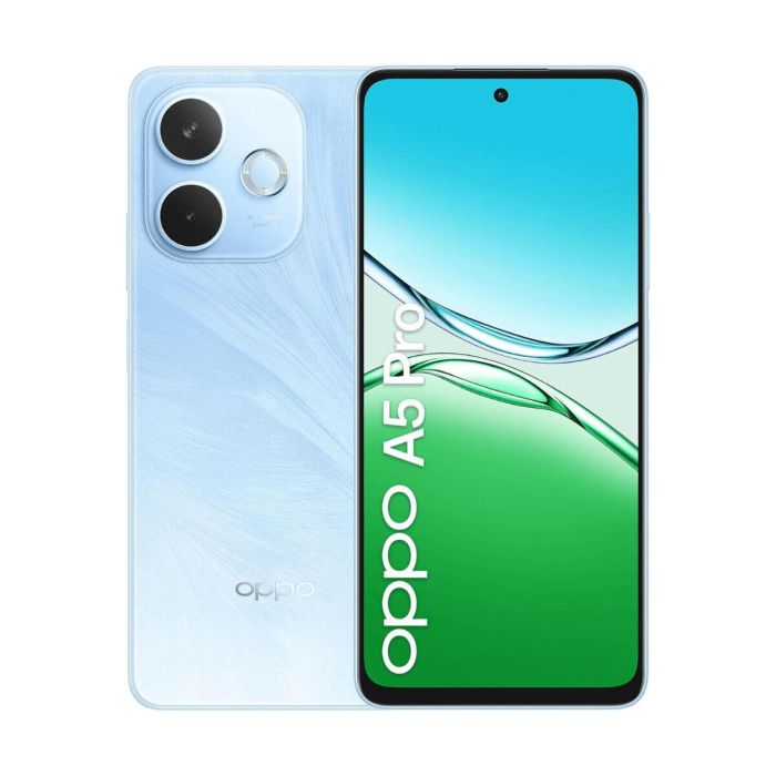 Oppo A5 Pro 110010348164 Smartphone 8GB RAM 256GB Almacenamiento 6.67" Azul Cielo IP69 Batería 5800 mAh 12