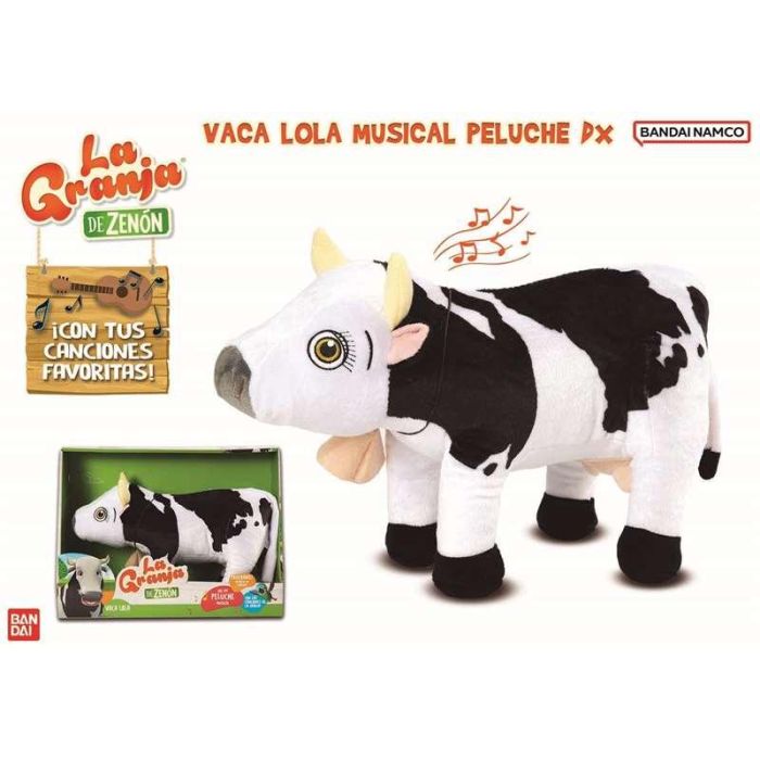 Peluche Musical Bandai Vaca Lola 3 Peluche Musical Bandai Vaca Lola 3