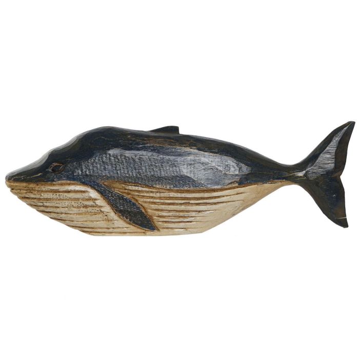 Figura Atlantico DKD Home Decor Azul Marino Blanco 7 x 12 x 40 cm 1