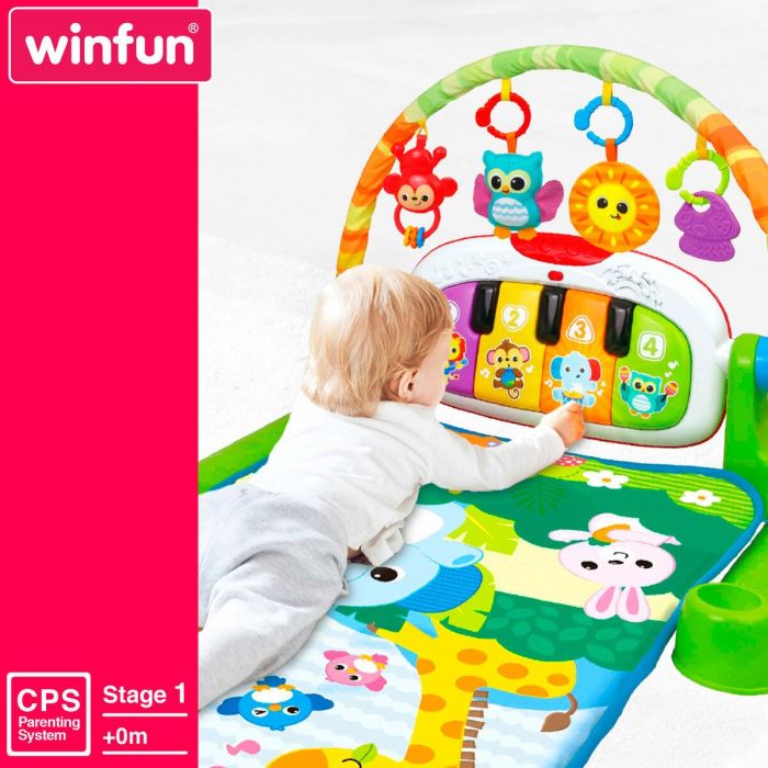 Alfombra de juego Winfun Tela Plástico 63 x 43 x 91 cm (2 Unidades) 1