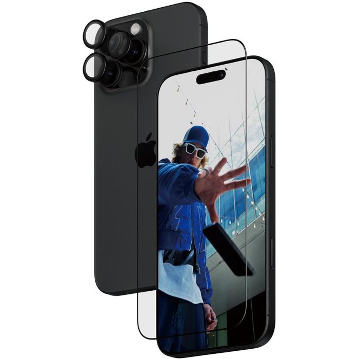 PanzerGlass 2-in-1 iPhone 16 Pro Max Protector de Pantalla y Cámara
