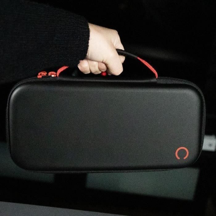 Estuche protector y de transporte - KONIX - Consola Nintendo Switch 2 - Red para guardar accesorios - 8 compartimentos para juegos - Negro 5 Estuche protector y de transporte - KONIX - Consola Nintendo Switch 2 - Red para guardar accesorios - 8 compartimentos para juegos - Negro 5