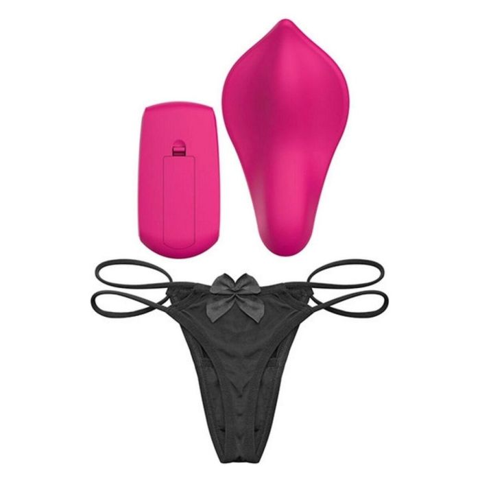 Masajeador Intenso Liebe Panty Rosa Cereza 2 Masajeador Intenso Liebe Panty Rosa Cereza 2