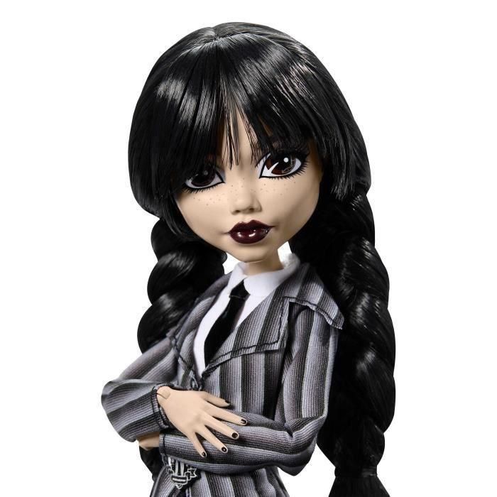 Mattel Muñeca Monster High Wednesday Uniforme Colegio 5 Mattel Muñeca Monster High Wednesday Uniforme Colegio 5