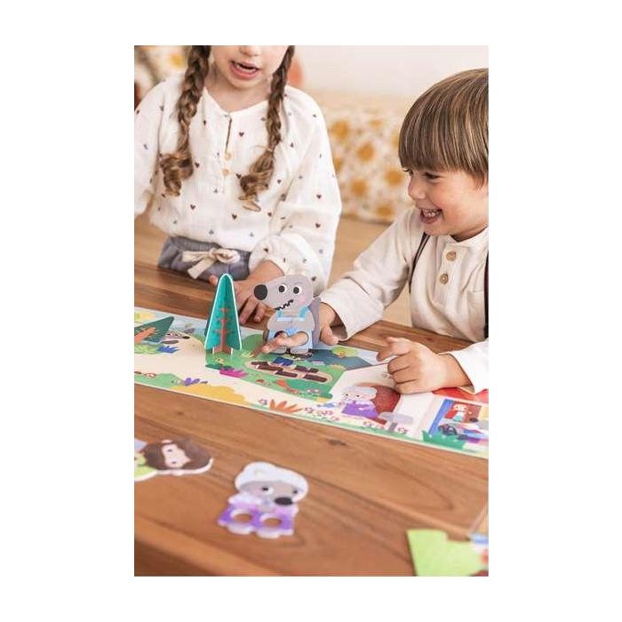 Puzzle XXL caperucita roja. combina dos conceptos en uno, puzzle para construir y cuento para leer. 7 Puzzle XXL caperucita roja. combina dos conceptos en uno, puzzle para construir y cuento para leer. 7