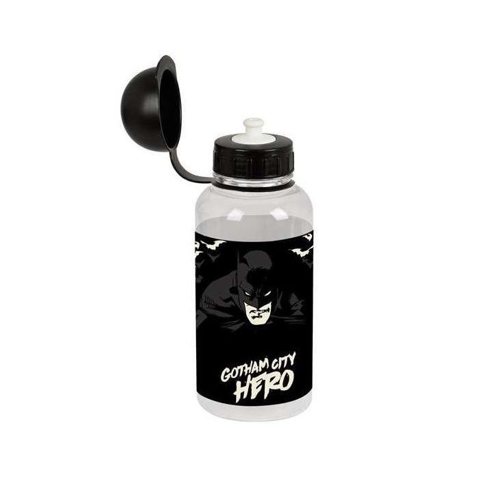 Botella de Agua Batman Hero Negro PVC 500 ml 7