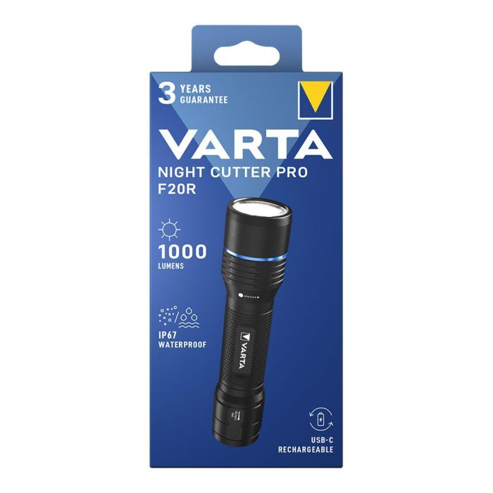 Varta Linterna Táctica Night Cutter Pro F20R Recargable 1000 Lm IP67 2