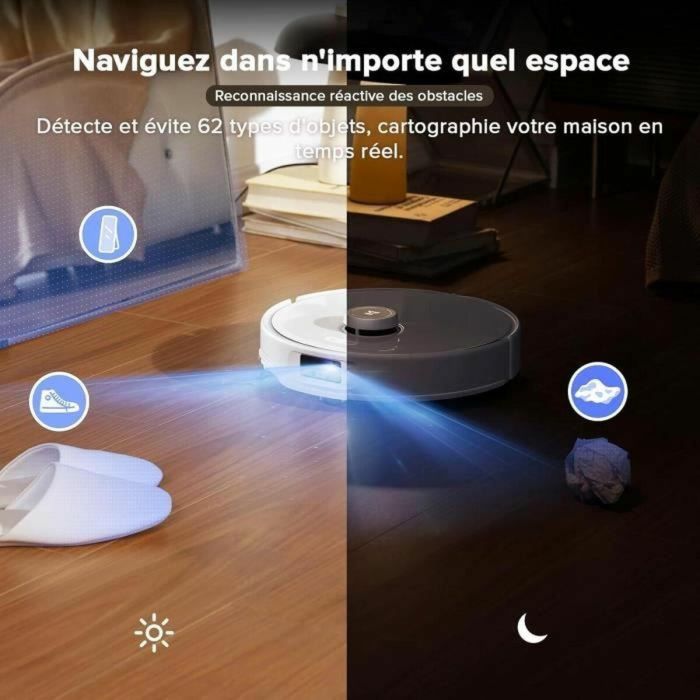 Roborock Qrevo Curv con estación de vaciado multifunción 3.0, robot aspirador 1 Roborock Qrevo Curv con estación de vaciado multifunción 3.0, robot aspirador 1