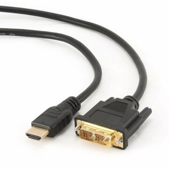 Adaptador HDMI a DVI GEMBIRD 5m, HDMI/DVI, M/M Negro 5 m 3 Adaptador HDMI a DVI GEMBIRD 5m, HDMI/DVI, M/M Negro 5 m 3