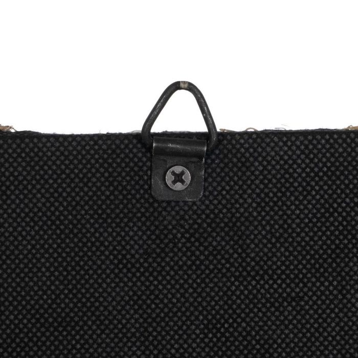 Mural Pared Fibra Natural Decoración 26 X 8 X 48 cm