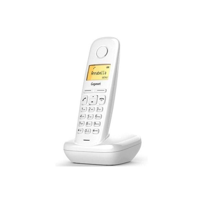 Teléfono Inalámbrico Gigaset S30852-H2802-D202 Inalámbrico 1,5" Blanco Teléfono Inalámbrico Gigaset S30852-H2802-D202 Inalámbrico 1,5" Blanco