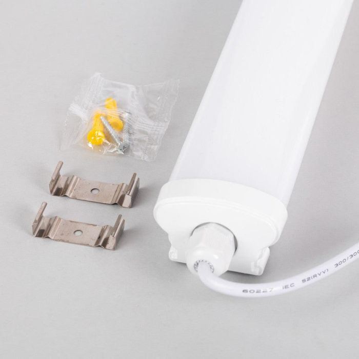 Equipo Estanco LED 36W 4740Lm 130Lm/W IP65 IK08 Diseño Opal. Resistente Agua, Polvo. Ideal Parkings, Naves, Oficinas - HO-FSB-36-CW 0 Equipo Estanco LED 36W 4740Lm 130Lm/W IP65 IK08 Diseño Opal. Resistente Agua, Polvo. Ideal Parkings, Naves, Oficinas - HO-FSB-36-CW 0
