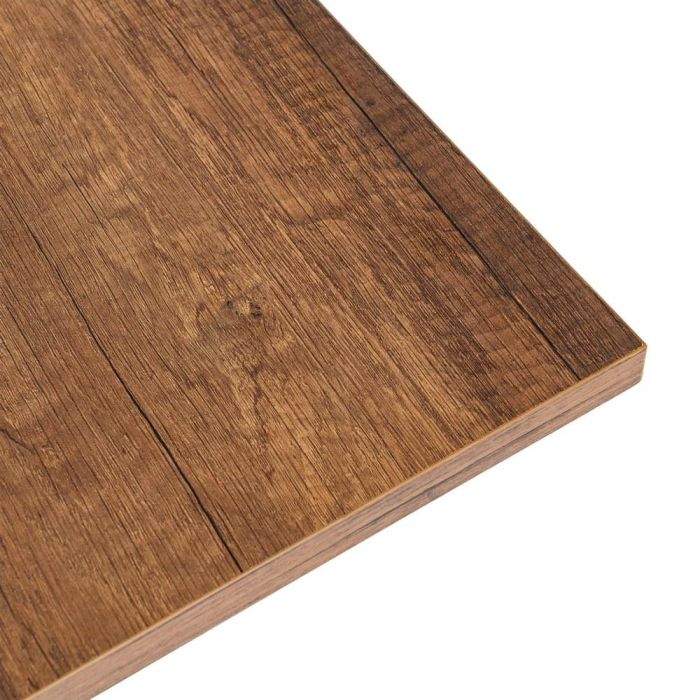 Mesa Extensible Marrón Metal-Madera Pax 90 X 60 X 75 cm