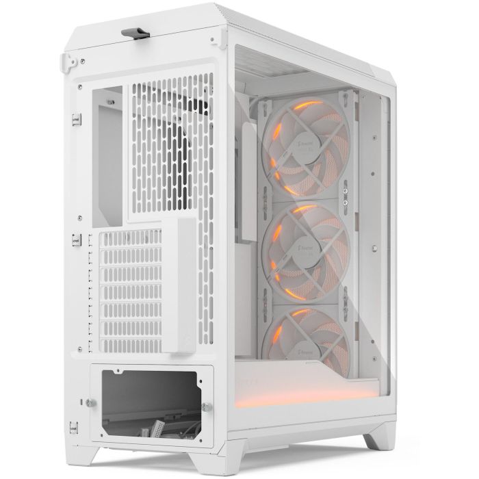 Fractal Design Meshify 3 Midi Torre ATX EATX micro ATX Mini-ITX Blanca Panel de Vidrio Templado RGB Clear Tint 12