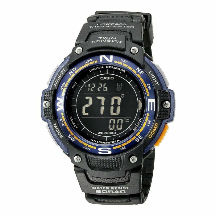 Reloj Hombre Casio SGW-100-2BCF Negro (Ø 48 mm)