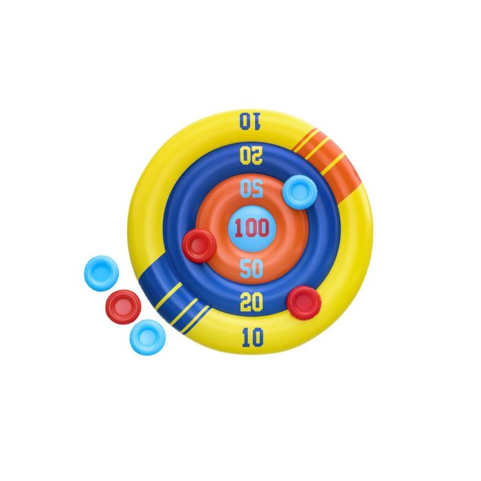 Bestway Juego Flotante Lanza Hinchable Discos D140 cm +3 Años Piscina 52566 20 Bestway Juego Flotante Lanza Hinchable Discos D140 cm +3 Años Piscina 52566 20