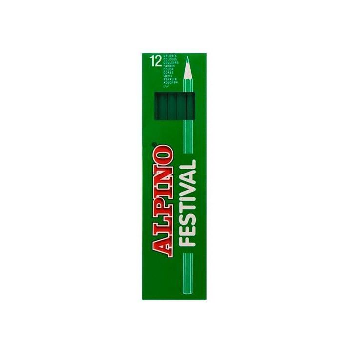 Alpino Lápices De Color Festival Verde Oscuro Caja 12 Ud Alpino Lápices De Color Festival Verde Oscuro Caja 12 Ud