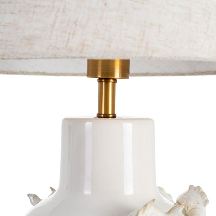 Lámpara Mesa Cerámica Iluminación 37 X 37 X 57 cm