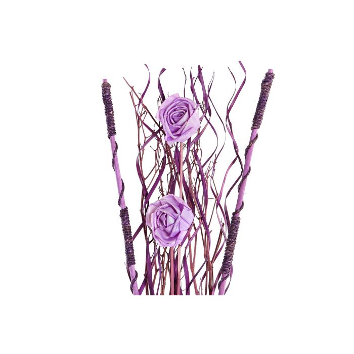 DKD Home Decor Ramo Cottage Lila Blanco 30 x 100 x 30 cm (2 Unidades) 2