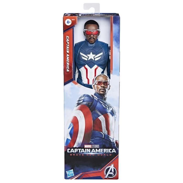 Hasbro F9276 Capitán América Titan Hero Figura de Acción Marvel Avengers 30 cm para Niños +4 años 3 Hasbro F9276 Capitán América Titan Hero Figura de Acción Marvel Avengers 30 cm para Niños +4 años 3