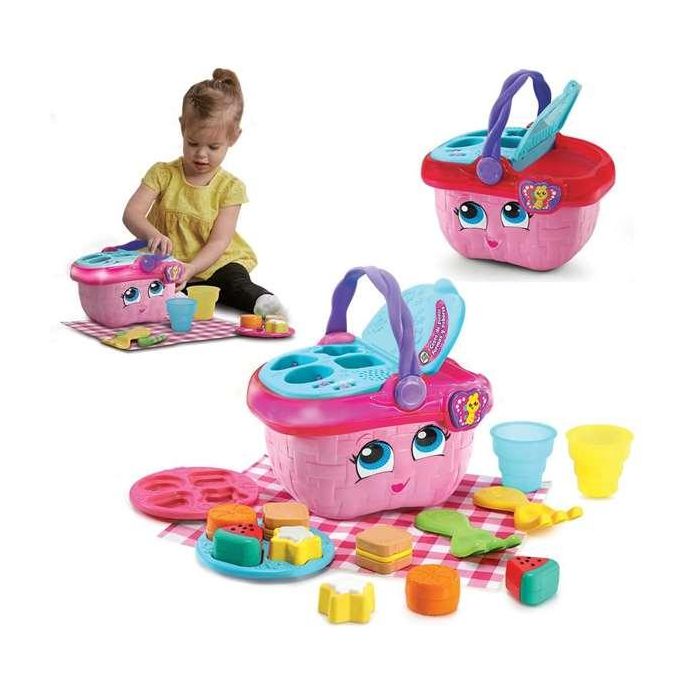 Leap Frog Cesta De Picnic 80-603622 Juguete Educativo Interactiva para Aprender Formas y Colores con 15 Accesorios para Bebés +12 Meses 5 Leap Frog Cesta De Picnic 80-603622 Juguete Educativo Interactiva para Aprender Formas y Colores con 15 Accesorios para Bebés +12 Meses 5