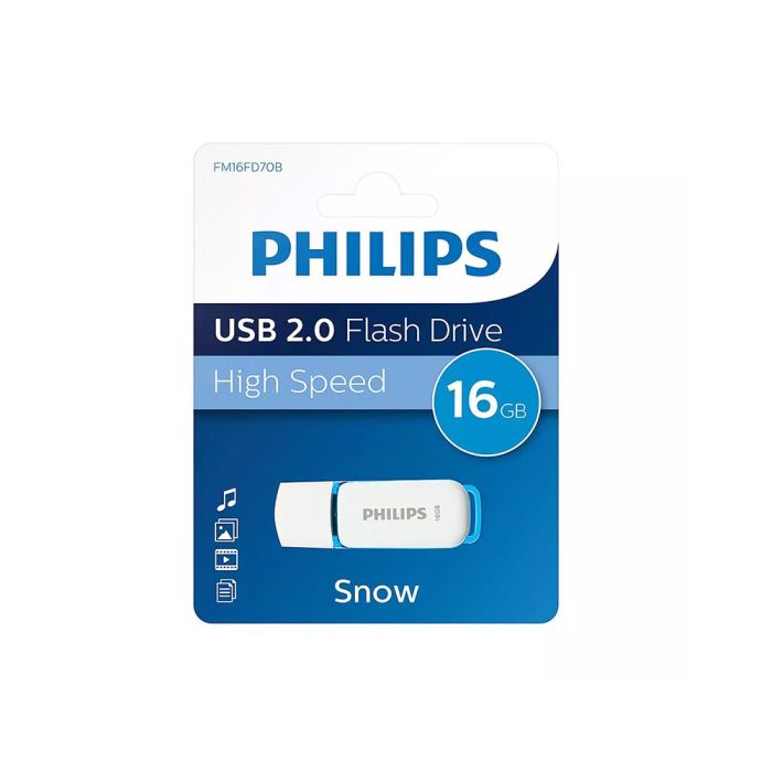 Memoria Usb Philips Flash Usb 2.0 16 grb Snow Blue 3