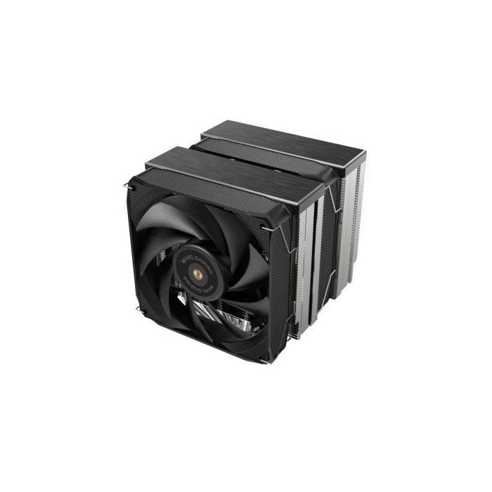 Mars Gaming MCPU-XU6 Disipador CPU Doble Torre con 2 Ventiladores 12cm, TDP 350W, HCT ULTRA, PWM 1