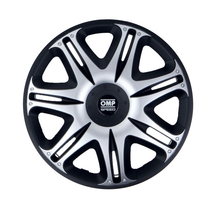 Omp Speed Juego De 4 Tapacubos Ghost Color Negro-Plata 16 Pulgadas OMPS07031612 Omp Speed Juego De 4 Tapacubos Ghost Color Negro-Plata 16 Pulgadas OMPS07031612