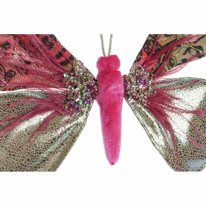 Figura Navidad Moderna DKD Home Decor Rosa 3 x 18 x 22 cm (2 Unidades) 1 Figura Navidad Moderna DKD Home Decor Rosa 3 x 18 x 22 cm (2 Unidades) 1