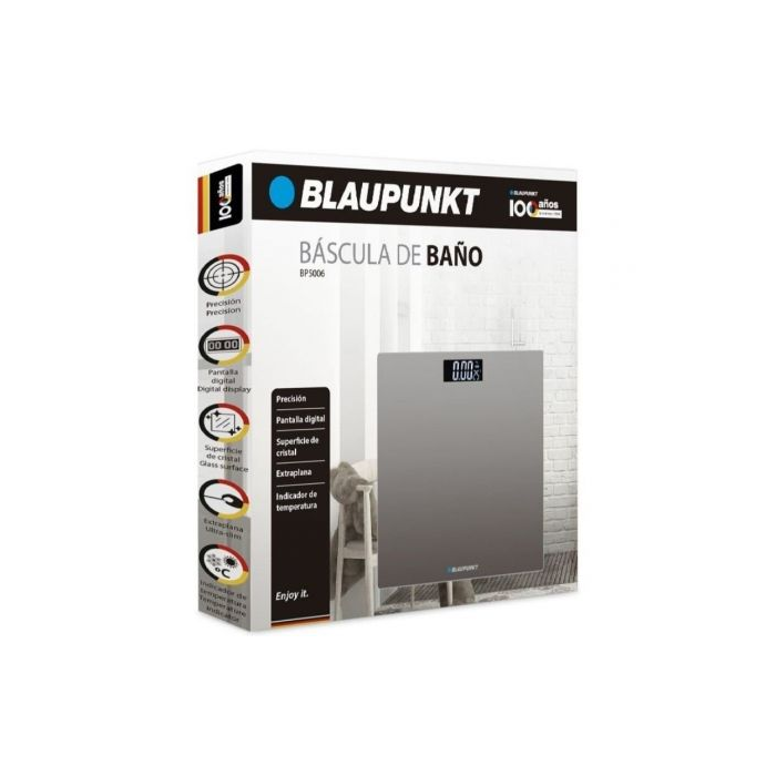 Báscula de Baño Blaupunkt BP5006/ Gris 1 Báscula de Baño Blaupunkt BP5006/ Gris 1
