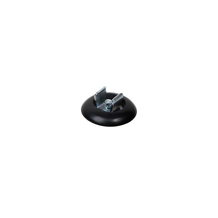 B-Tech Ø50mm Pole Floor Fixing Kit, Black B-Tech Ø50mm Pole Floor Fixing Kit, Black