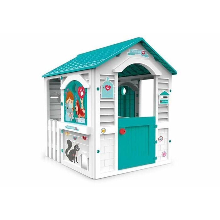 Casa centro veterinario con hueco para mascotas 84x103x104 cm 1