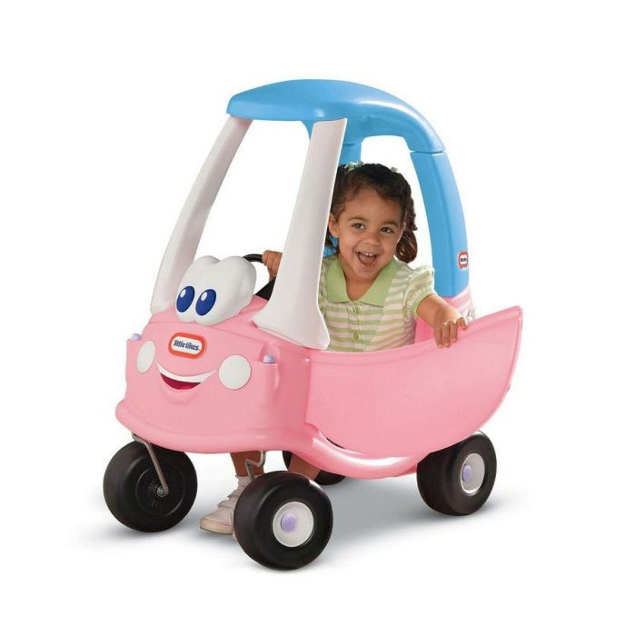 Little Tikes Cozy Coupé Princesse Andador y Jinete Niña - Suelo Desmontable - Ruedas 360° - A partir de 18 Meses Little Tikes Cozy Coupé Princesse Andador y Jinete Niña - Suelo Desmontable - Ruedas 360° - A partir de 18 Meses