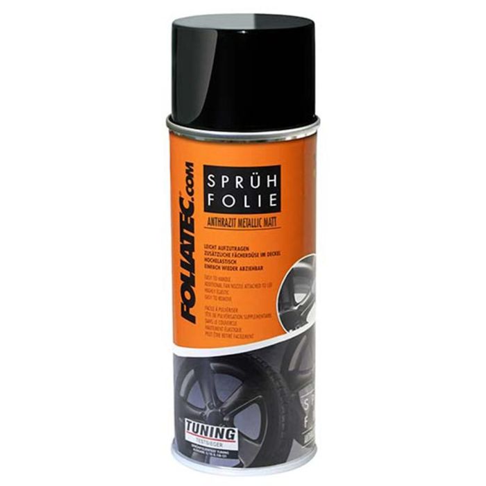 Goma Líquida para Coches Foliatec Antracita metálico 2 x 400 ml 2