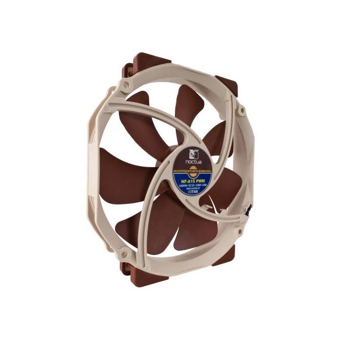NOCTUA NF-A15 PWM Ventilador de Ordenador 14 cm 1200 RPM 115.5 m³/h Tecnología PWM 1