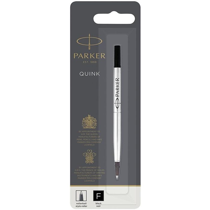 PARKER Rollerball Mina Fina Negra Blister 1 unidad