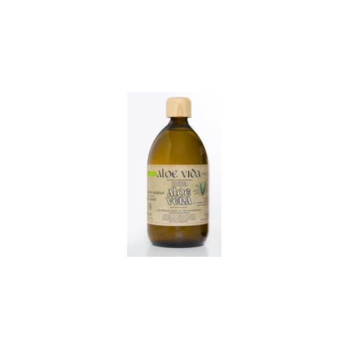 ALOE VIDA Aloe Zumo Pulpa 1L. 100% Pura Barbadensis Estabilizada en Frío
