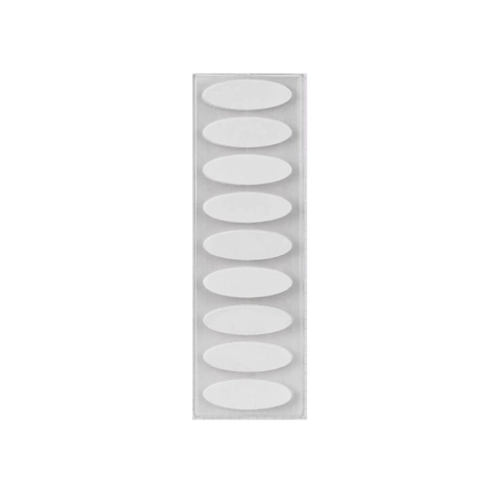 Liderpapel Velcro Autoadhesivo Ovalado Blanco 35x12 mm Blister 18 Unidades Manualidades 2