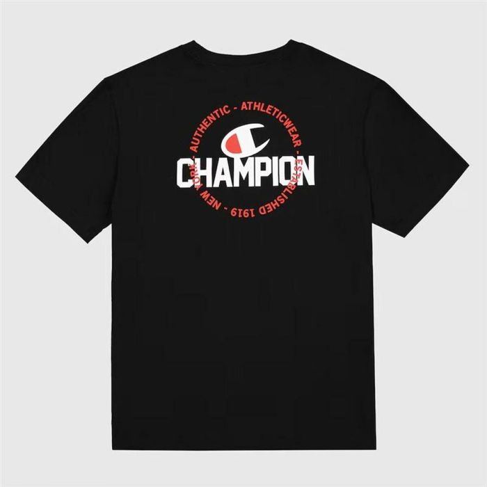 Camiseta de Manga Corta Hombre Champion Champion SS Negro 2