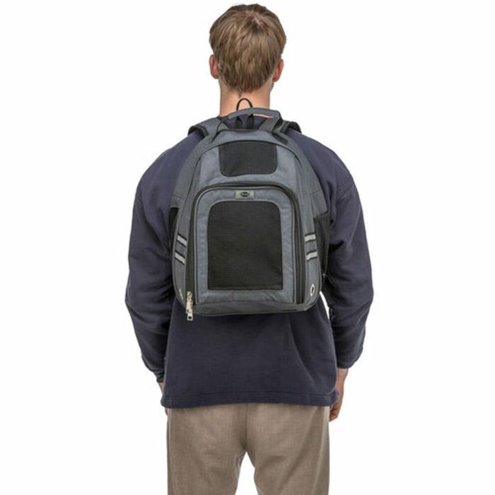 Mochila para Mascotas Trixie Gris 34 × 44 × 26 cm 5