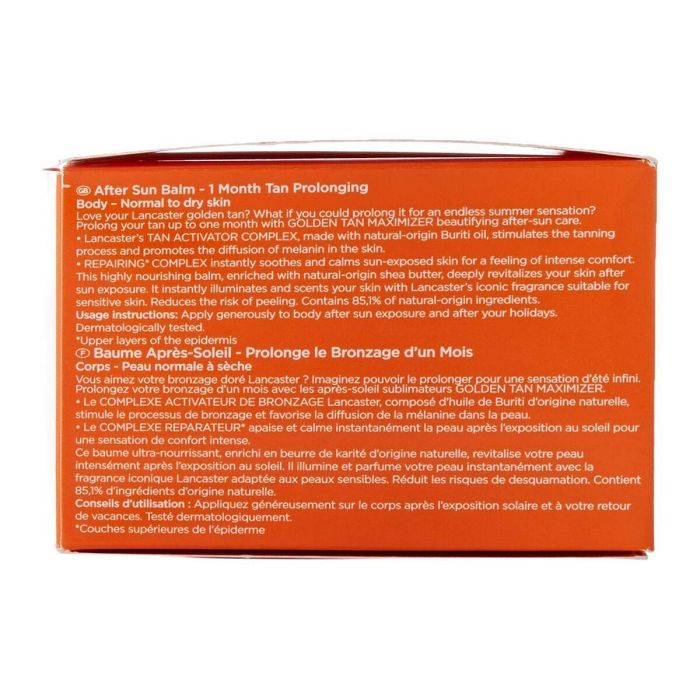 Lancaster Golden Tan Maximzer After Sun Balm 4 Lancaster Golden Tan Maximzer After Sun Balm 4