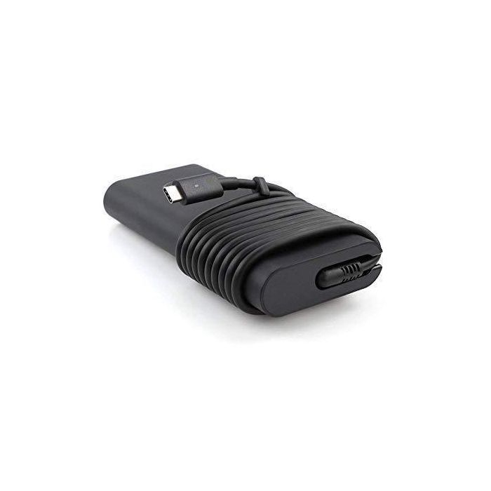Dell Adaptador de Corriente Alterna (CA) 130W 20V con Salida USB-C (Tipo C) y 3 Pines, Ideal para Portátiles y Dispositivos Dell, Conexión de Entrada C5 (para Cable C6)