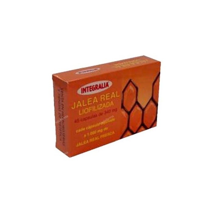 INTEGRALIA Jalea Real Liofilizada 300mg, 45 Cápsulas para Defensas Naturales