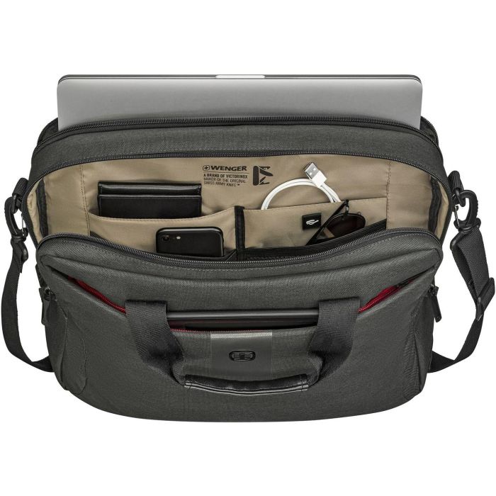 WENGER MX ECO Brief 40,64cm 16Zoll Laptop Briefcase Charcoal 1 WENGER MX ECO Brief 40,64cm 16Zoll Laptop Briefcase Charcoal 1