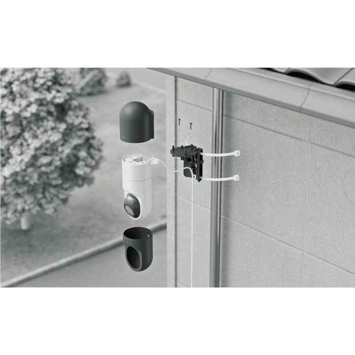 Ubiquiti Soporte de Pared y Poste Resistente a la Intemperie IPX4 Policarbonato y Goma para Cámaras G3 y G5 Flex 2